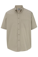 EASY CARE POPLIN SHORT SLEEVE MENS SHIRT