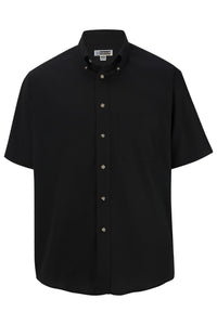 LIGHTWEIGHT POPLIN SHORT SLEEVE MENS SHIRT