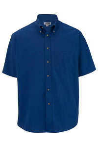 EASY CARE POPLIN SHORT SLEEVE MENS SHIRT