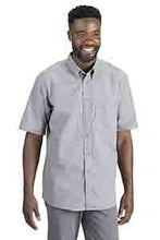 EASY CARE POPLIN SHORT SLEEVE MENS SHIRT
