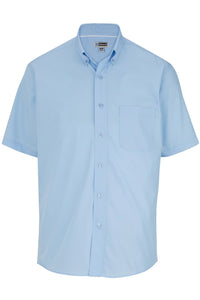 LIGHTWEIGHT POPLIN SHORT SLEEVE MENS SHIRT