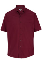 LIGHTWEIGHT POPLIN SHORT SLEEVE MENS SHIRT