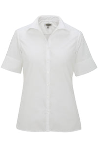 LIGHTWEIGHT POPLIN SHORT SLEEVE LADIES SHIRT
