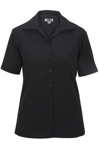 LIGHTWEIGHT POPLIN SHORT SLEEVE LADIES SHIRT
