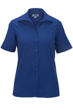 LIGHTWEIGHT POPLIN SHORT SLEEVE LADIES SHIRT