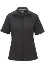 LIGHTWEIGHT POPLIN SHORT SLEEVE LADIES SHIRT