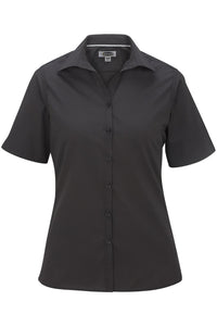 LIGHTWEIGHT POPLIN SHORT SLEEVE LADIES SHIRT