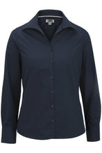 LIGHTWEIGHT POPLIN LONG SLEEVE LADIES SHIRT