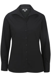 LIGHTWEIGHT POPLIN LONG SLEEVE LADIES SHIRT