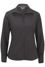 LIGHTWEIGHT POPLIN LONG SLEEVE LADIES SHIRT