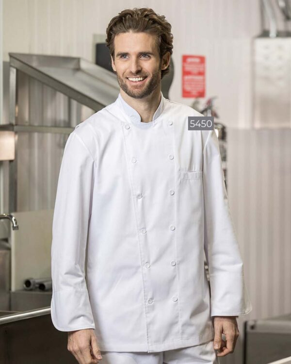 Chef Coats with Mesh Yoke