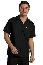 Short Sleeve Unisex Cook Shirt With Mesh Back. 1305