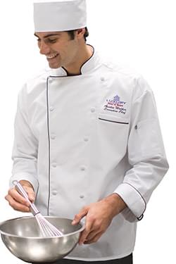 Classic Chef Coat - 12-Cloth Buttons. 3308