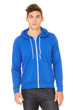 BELLA+CANVAS® Poly-Cotton Fleece Full Zip. 3739