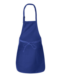 Q-Tees - Full-Length Apron with Pockets - Q4350