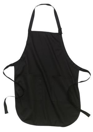 Full Length Apron with Pockets. A100