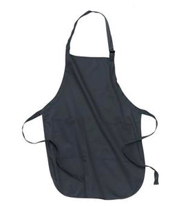 Full Length Apron with Pockets. A100