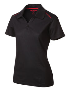 COAL HARBOUR® Snag Resistant Contrast Inset Ladies' Sport Shirt. L4002