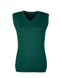 Harriton Ladies' Pilbloc™ V-Neck Sweater Vest. M415W