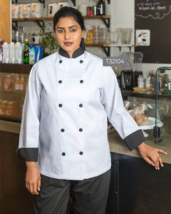 Spun Poly Chef Coats. T32104