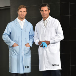 Three-Pocket Men’s Lab Coats. 6100/KC. 6400/KC